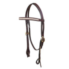 Toprail Equine Bridles Cob/Full / Golden Tan Toprail Equine Bridle Rawhide Plait with Quick Release