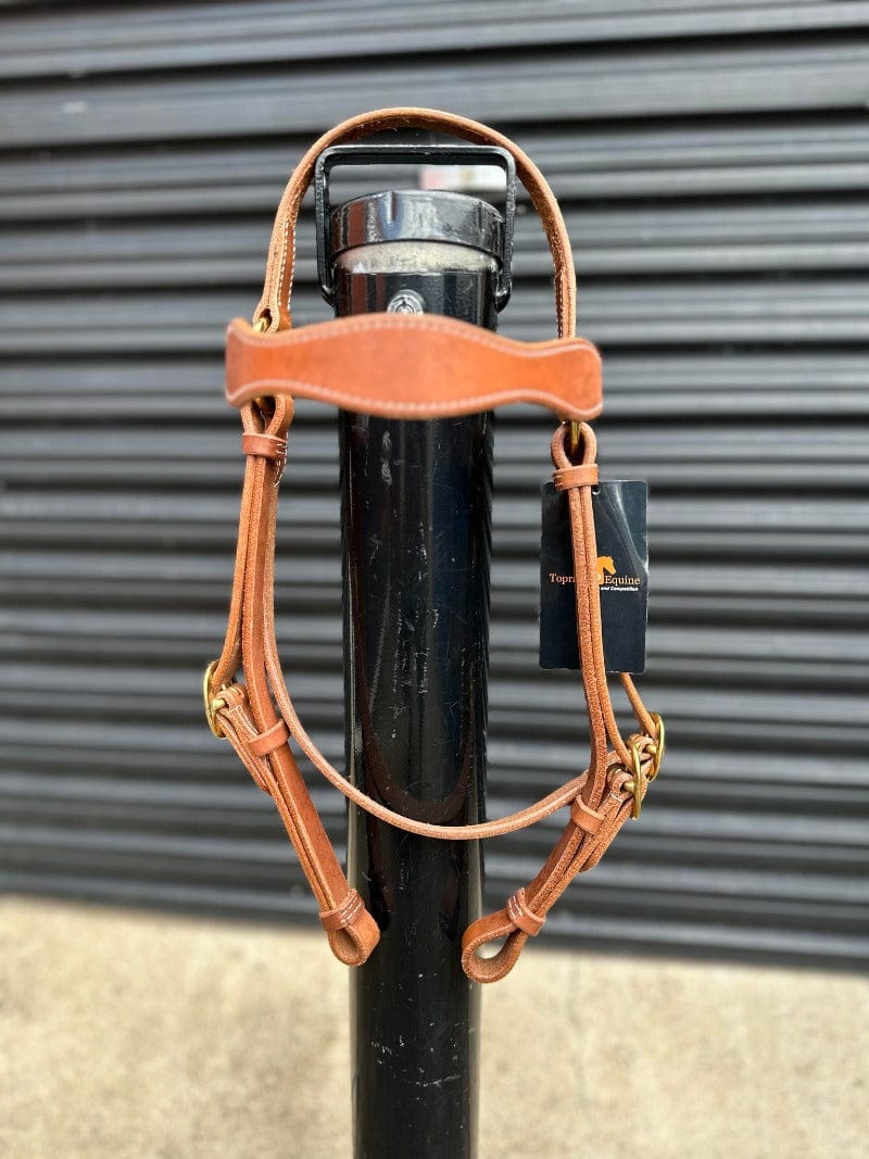 Toprail Equine Bridles Cob/Full Toprail Equine Bridle Barcoo with Shaped Browband