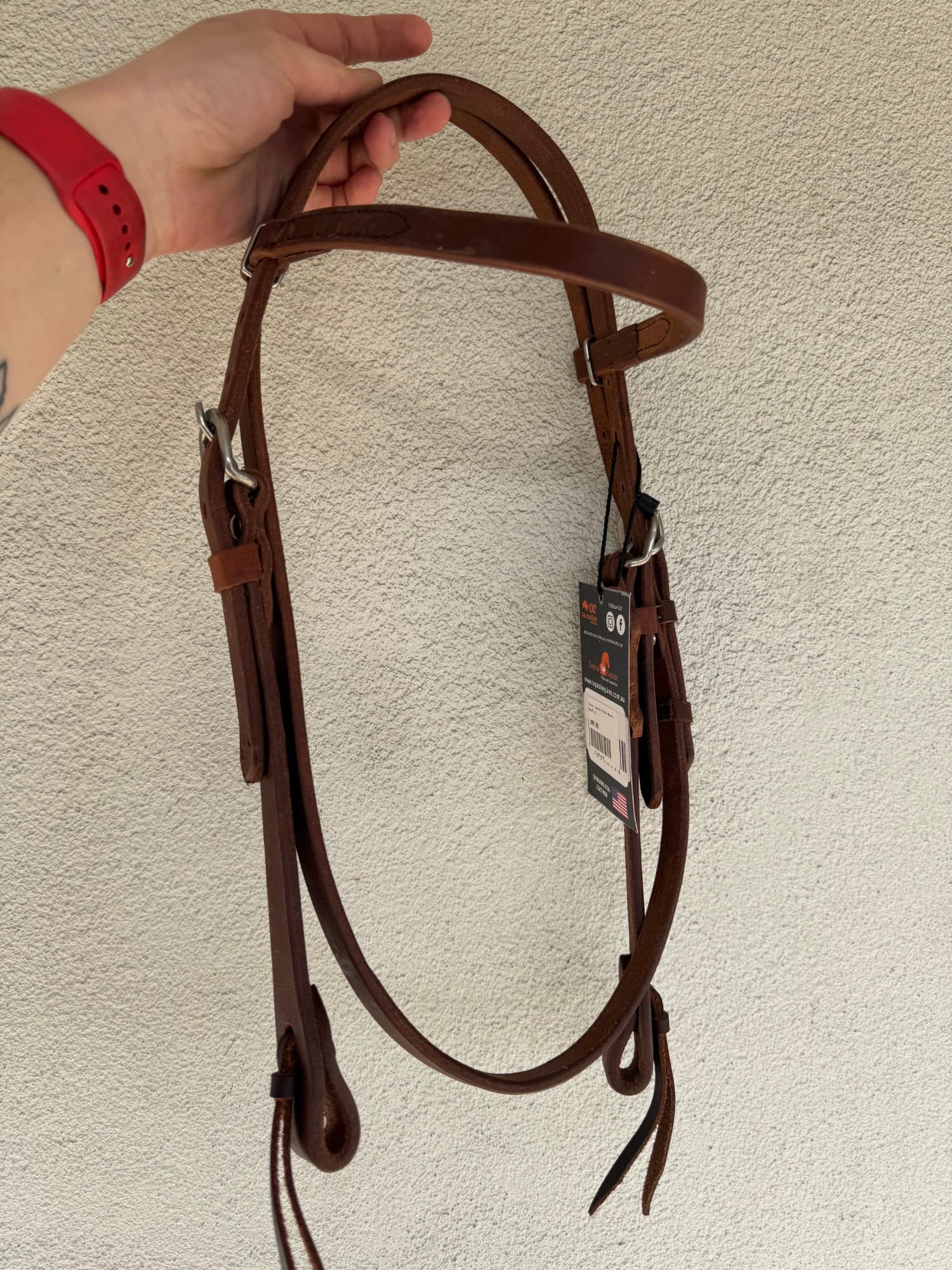 Toprail Equine Bridles Cob/Full Toprail Equine Bridle Barkly