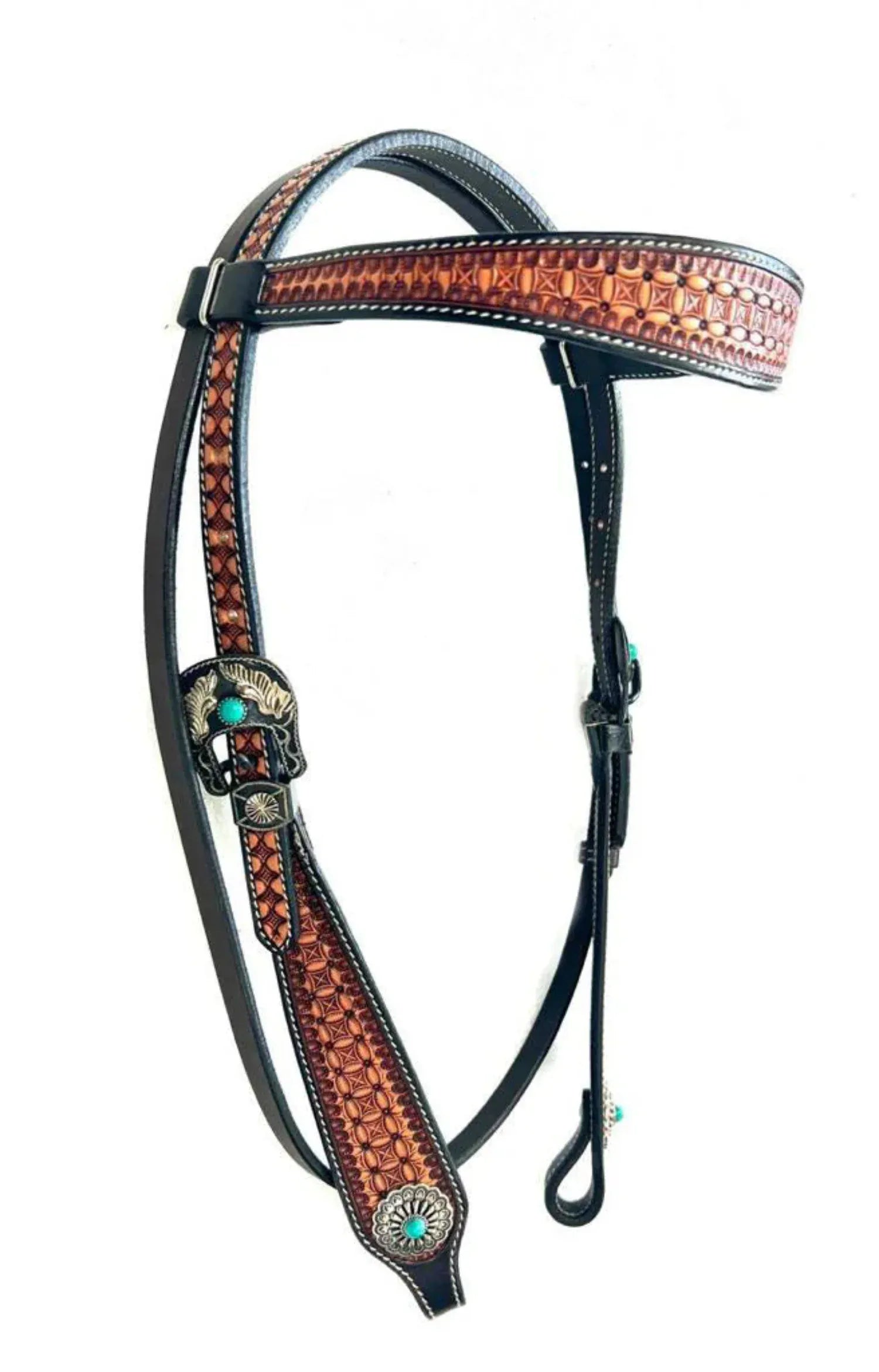Toprail Equine Bridles Cob/Full Toprail Equine Bridle & Breastplate Set The Viriginan