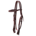 Toprail Equine Bridles Cob/Full Toprail Equine Bridle Wyoming Fishplait