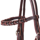 Toprail Equine Bridles Cob/Full Toprail Equine Bridle Wyoming Fishplait