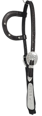 Toprail Equine Bridles Cob/Full Toprail Equine Headstall Rumba One Ear