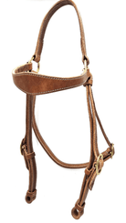 Toprail Equine Bridles Toprail Equine Bridle Barcoo with Oval Shaped Browband