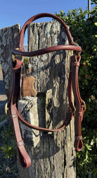 Toprail Equine Bridles Toprail Equine Bridle Ras Rolled Leather