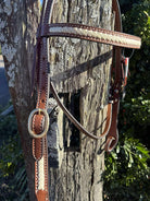 Toprail Equine Bridles Toprail Equine Bridle Rawhide Plait with Quick Release