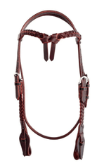 Toprail Equine Bridles Toprail Equine Bridle Wyoming Plait