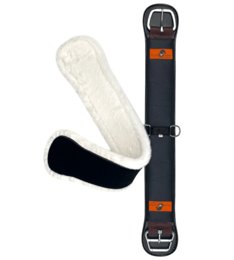 Toprail Equine Girths Toprail Equine Cinch Jumbuck Wool Lined