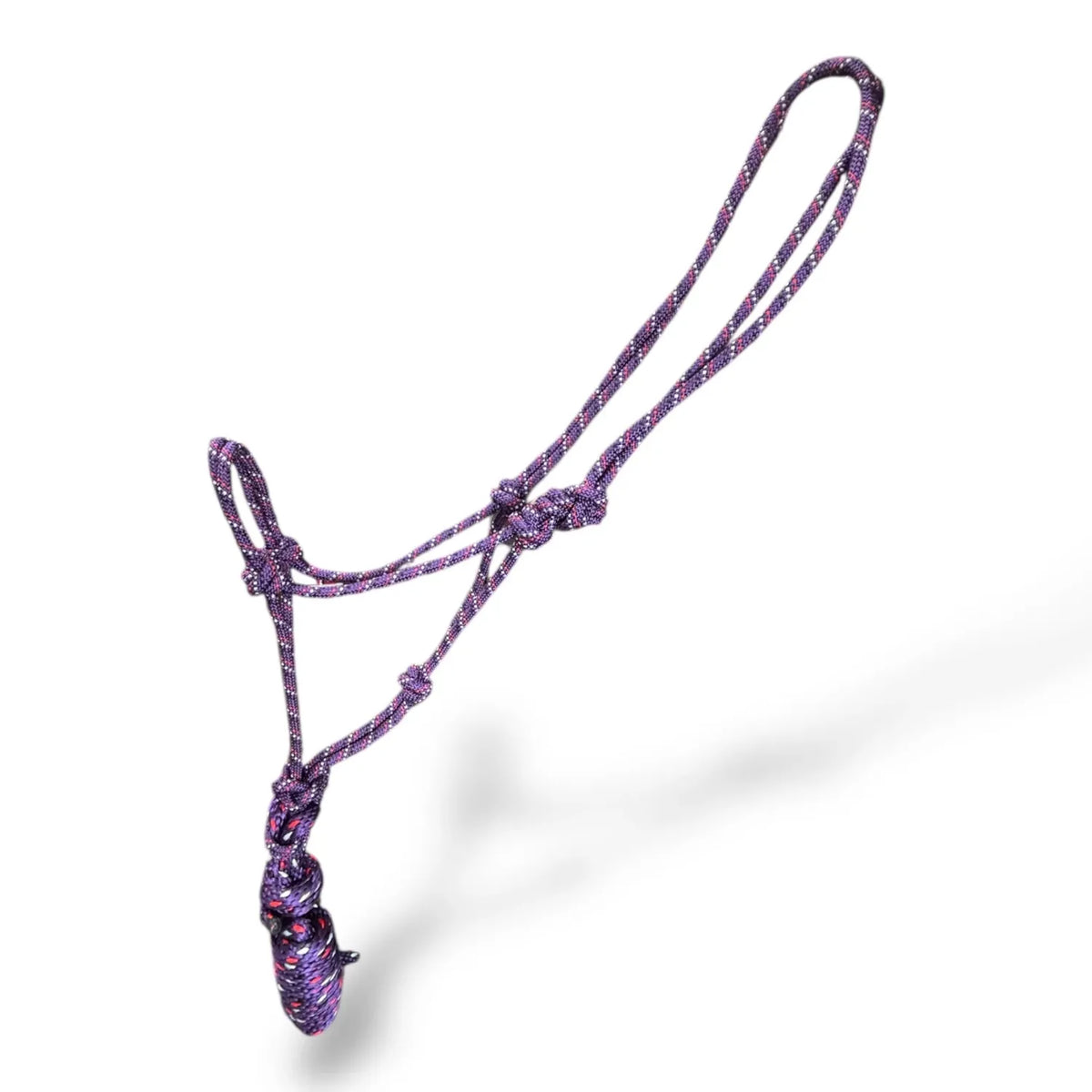 Toprail Equine Halters Cob/Full / Purple/Black Toprail Equine Halter & Lead Set