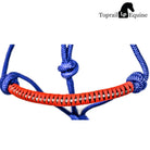 Toprail Equine Halters Cob/Full Toprail Equine Halter & Lead Set Diamond Rope