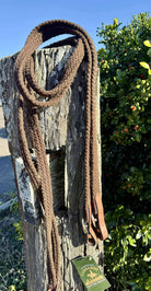 Toprail Equine Reins 5ft6 / Brown Toprail Equine Reins Stockmans Cotton