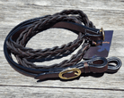 Toprail Equine Reins 5ft6 Toprail Equine Reins Secret Plait Joined