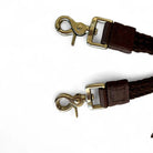 Toprail Equine Reins 6ft6 / Brown Toprail Equine Reins Cubbaroo Stock Camp Cotton Split