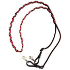 Toprail Equine Reins Red Toprail Equine Reins Barrel/Roper Blood Knot