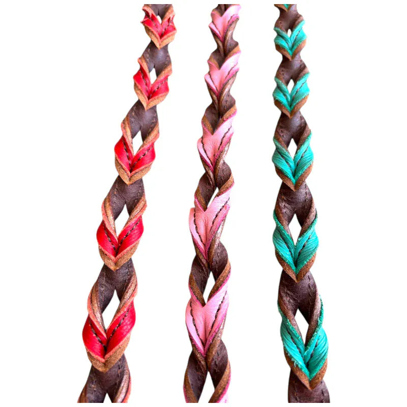 Toprail Equine Reins Toprail Equine Reins Barrel/Roper Blood Knot