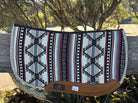 Toprail Equine Saddle Pads Western 28inx30in / Aztec Toprail Equine Saddlepad Contoured Aztec Design