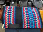 Toprail Equine Saddle Pads Western 34x32in / Multi Toprail Equine Saddle Pad Wool Show