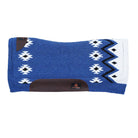 Toprail Equine Saddle Pads Western Blue Toprail Equine Saddle Pad The Katherine