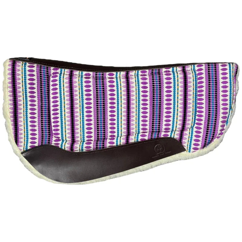Toprail Equine Saddle Pads Western Purple Toprail Equine Saddle Pad Barrel Unicorn