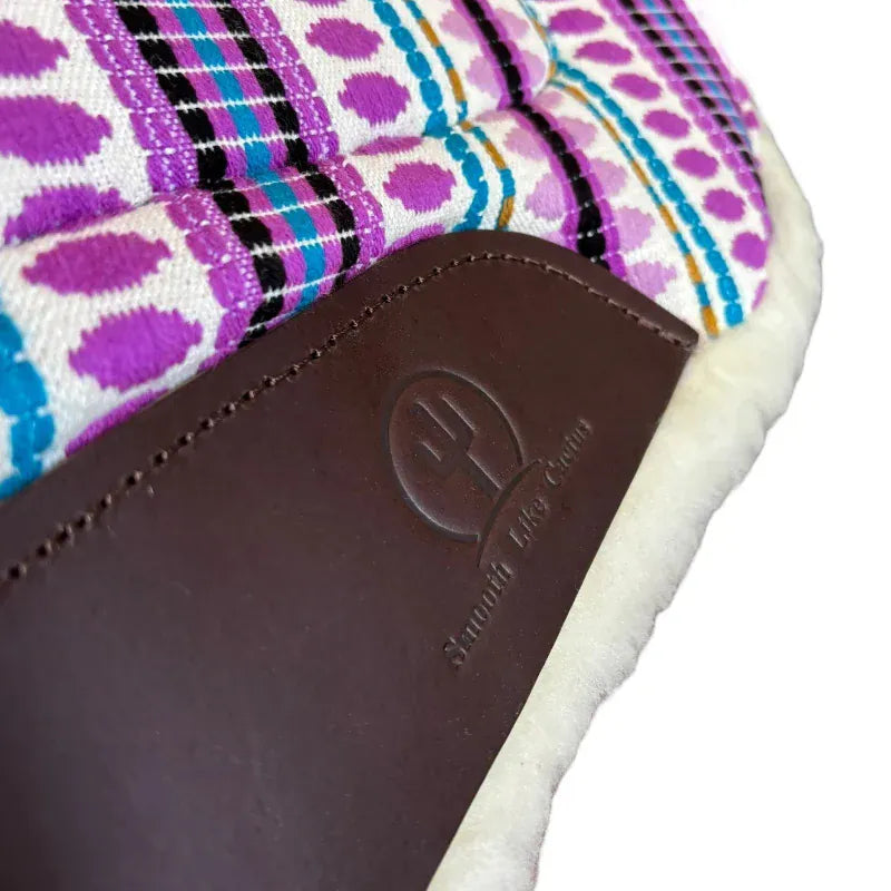 Toprail Equine Saddle Pads Western Purple Toprail Equine Saddle Pad Barrel Unicorn