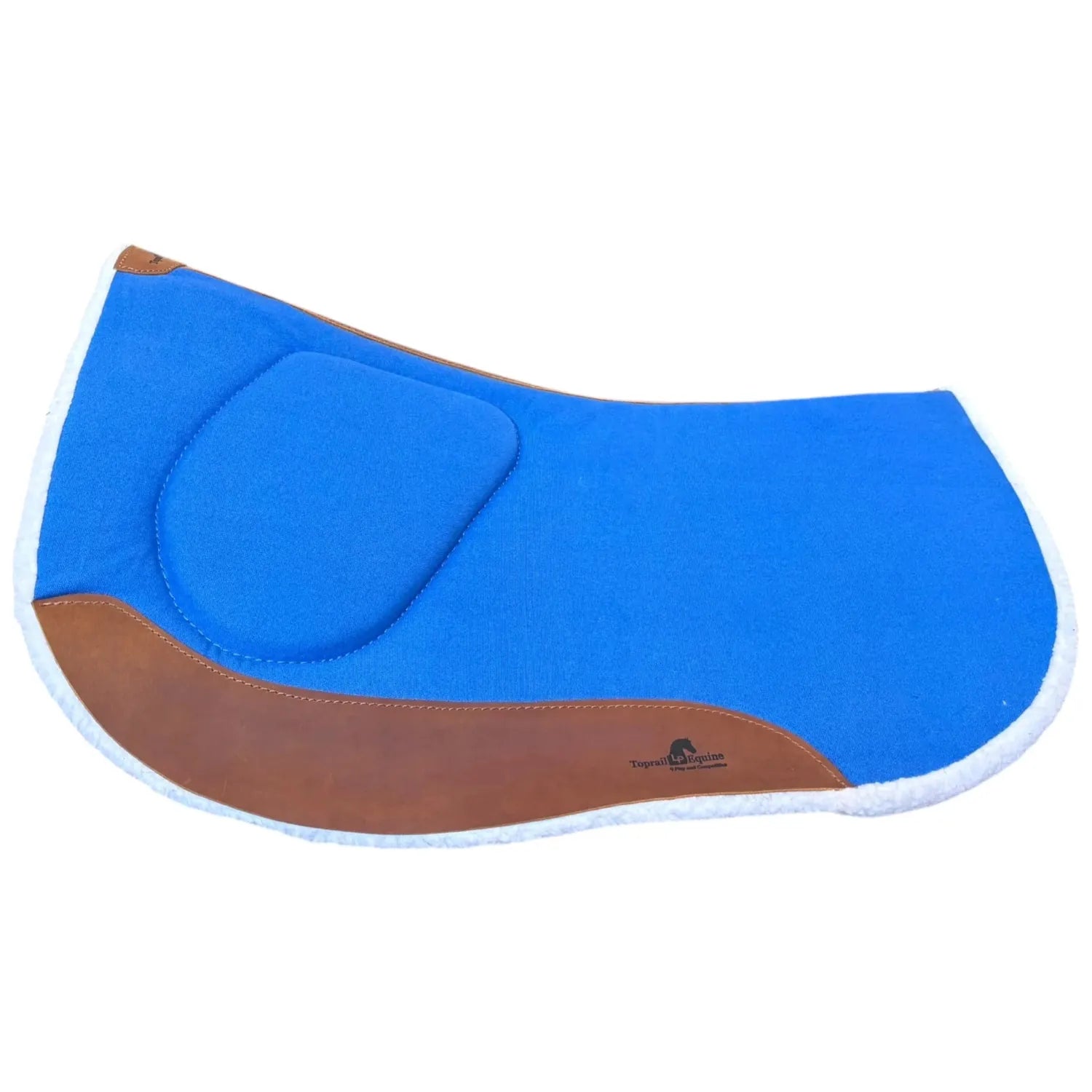 Toprail Equine Saddle Pads Western Royal Blue Toprail Equine Saddle Pad Contoured Emma Webb