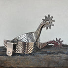 Toprail Equine Spurs Toprail Equine Spurs Kalgoorie Silver City Handmade Rasp