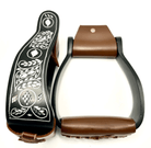 Toprail Equine Stirrups Toprail Equine Oxbows Rhinestone