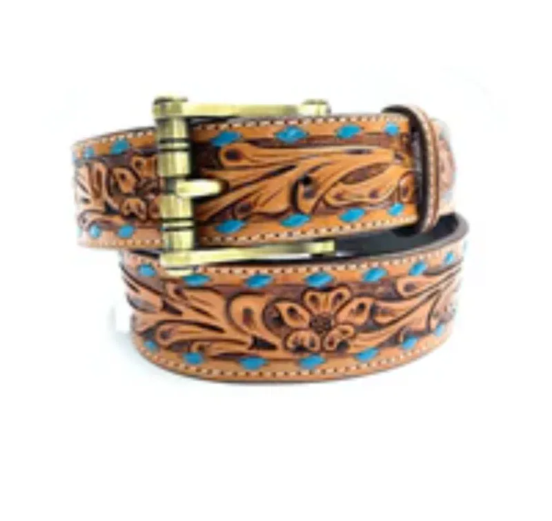 Toprail Equine Womens Belts 30in Toprail Equine Belt Womens Danny