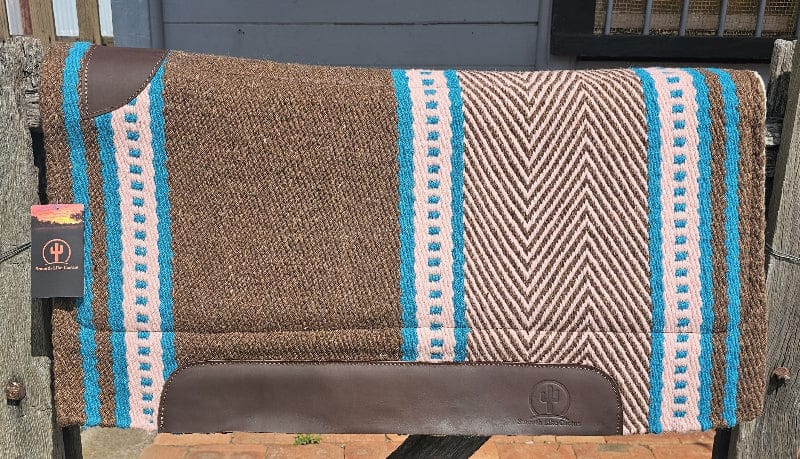 Toprail Saddle Pads Western Toprail Western Show Contoured Saddle Pad Toprail Felt BASE (SLC-PAD-623-FT)