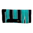 Toprail Saddle Pads Western Turquoise Toprail Saddle Pad Toprail All Rounder Navajo with Fleece (SLC-PAD-3778)
