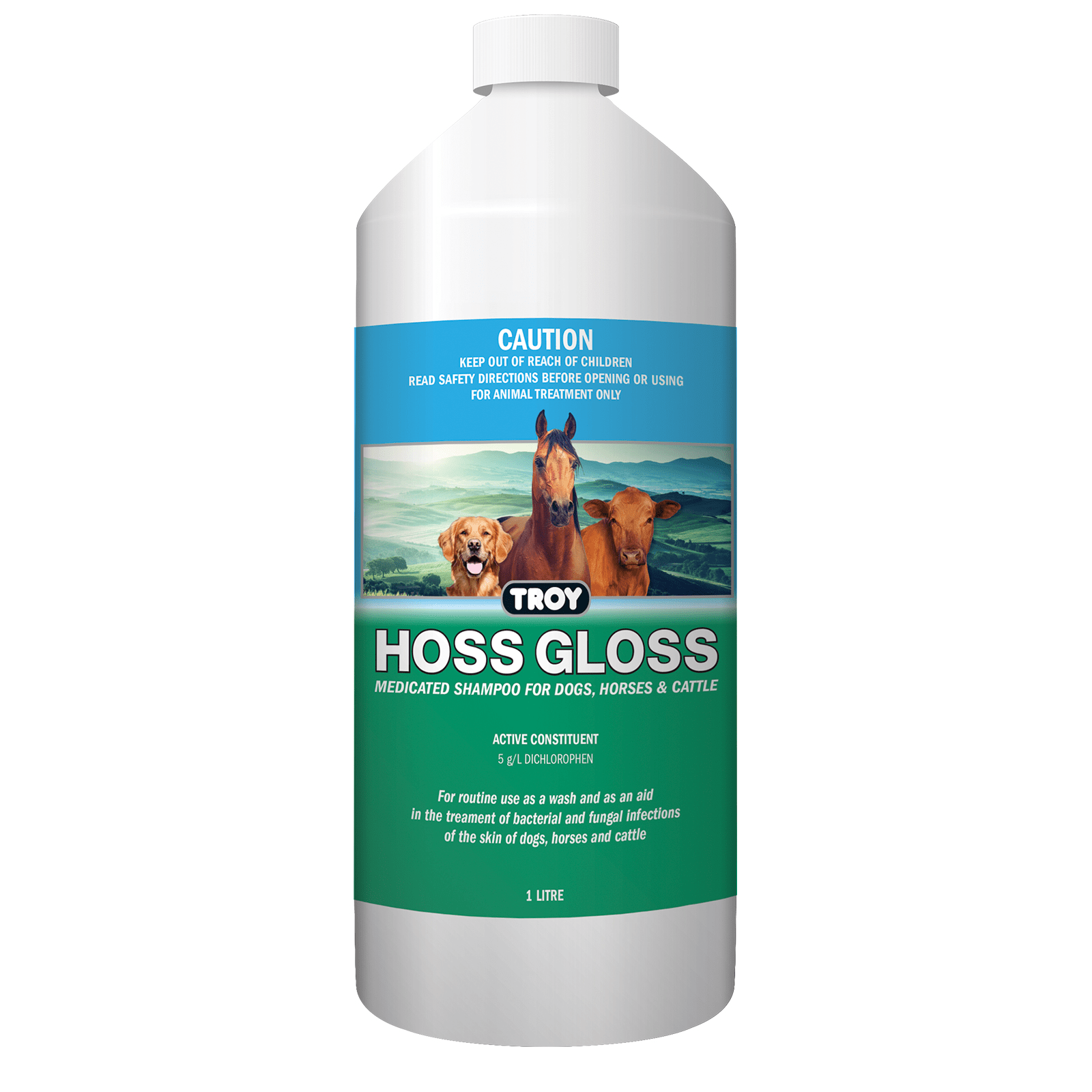 Troy Vet & Feed 1L Troy Hoss Gloss