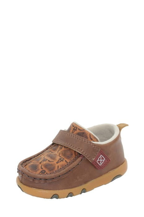 Twisted X Kids Boots - Shoes INF 2 / Brown Twisted X Mocs Infant Stag