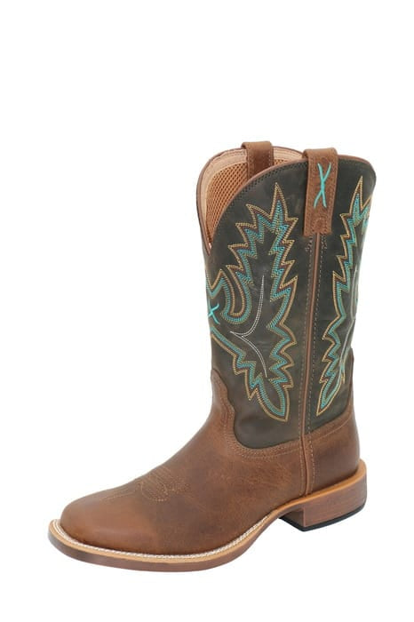 Twisted X Mens Boots - Shoes MEN 8 / Coffee/Forest Twisted X Boots Mens 12 Top Hand