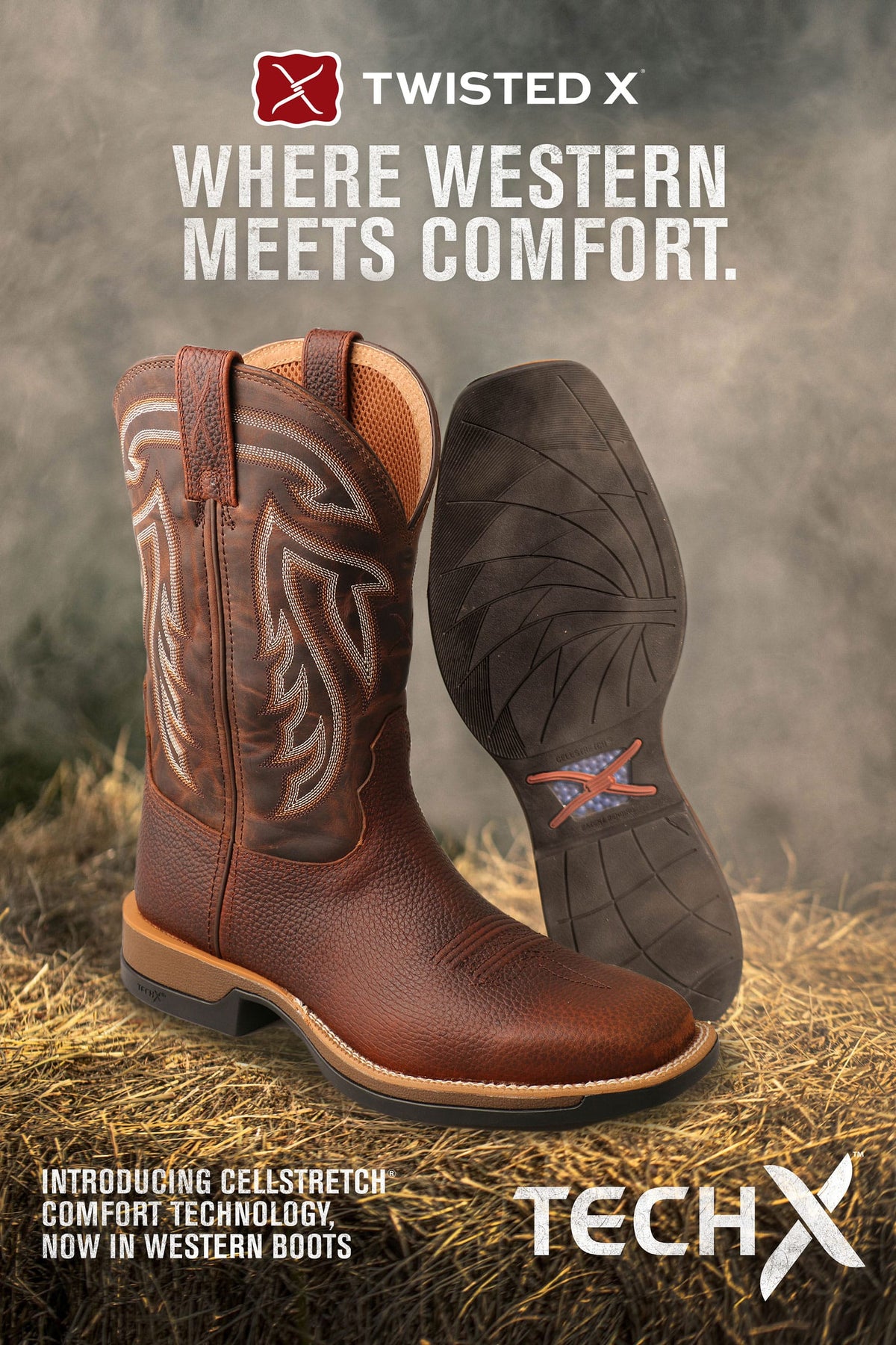Twisted X Mens Boots - Shoes Twisted X Boots Mens 11 Tech X