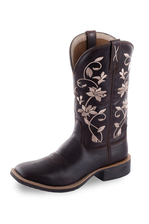 Twisted X Boots Womens Tech X2 Chocolate Truffle