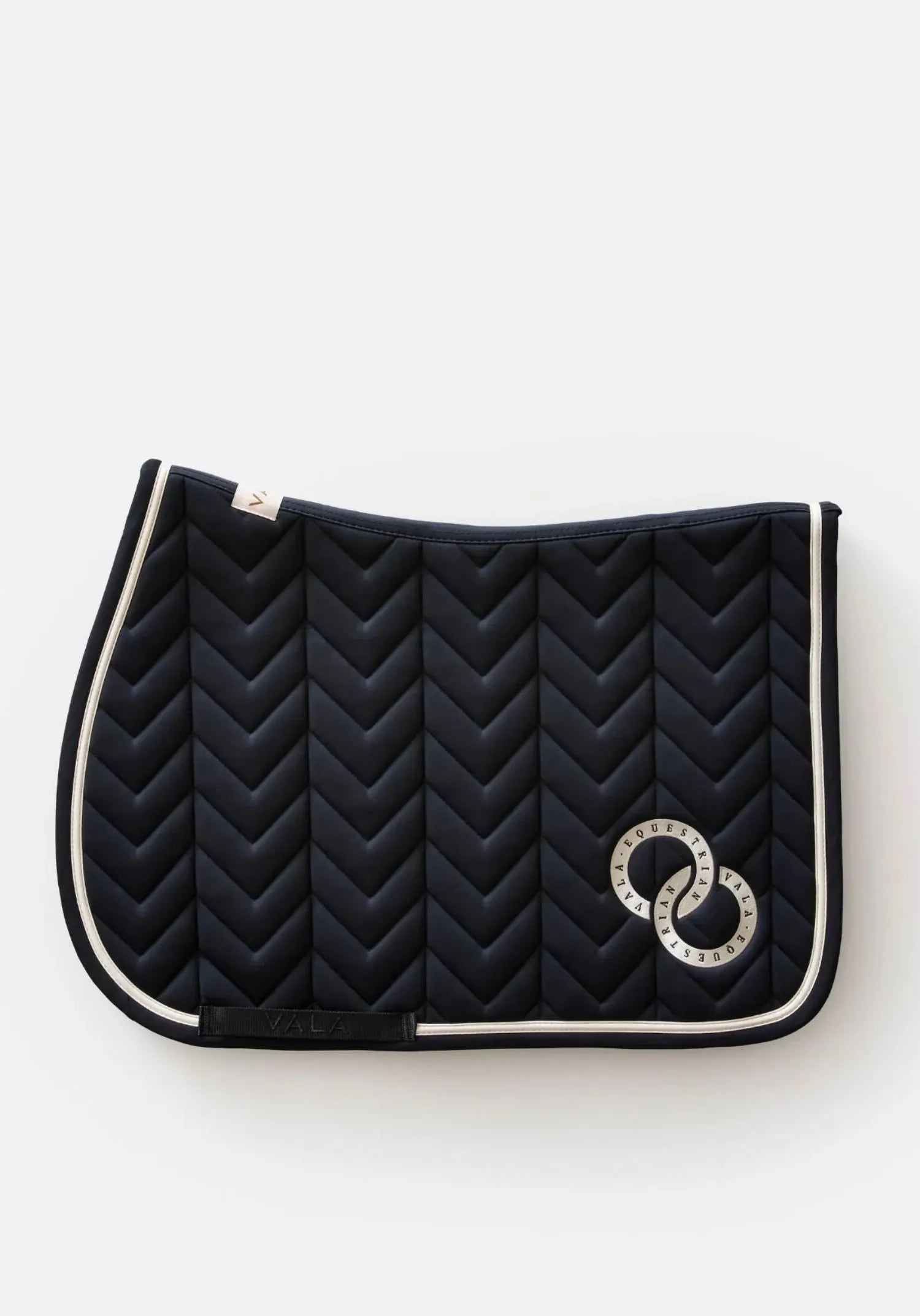 Vala Equestrian Saddle Pads English Full / Black Vala Equestrian Saddlepad Super Luxe Jump