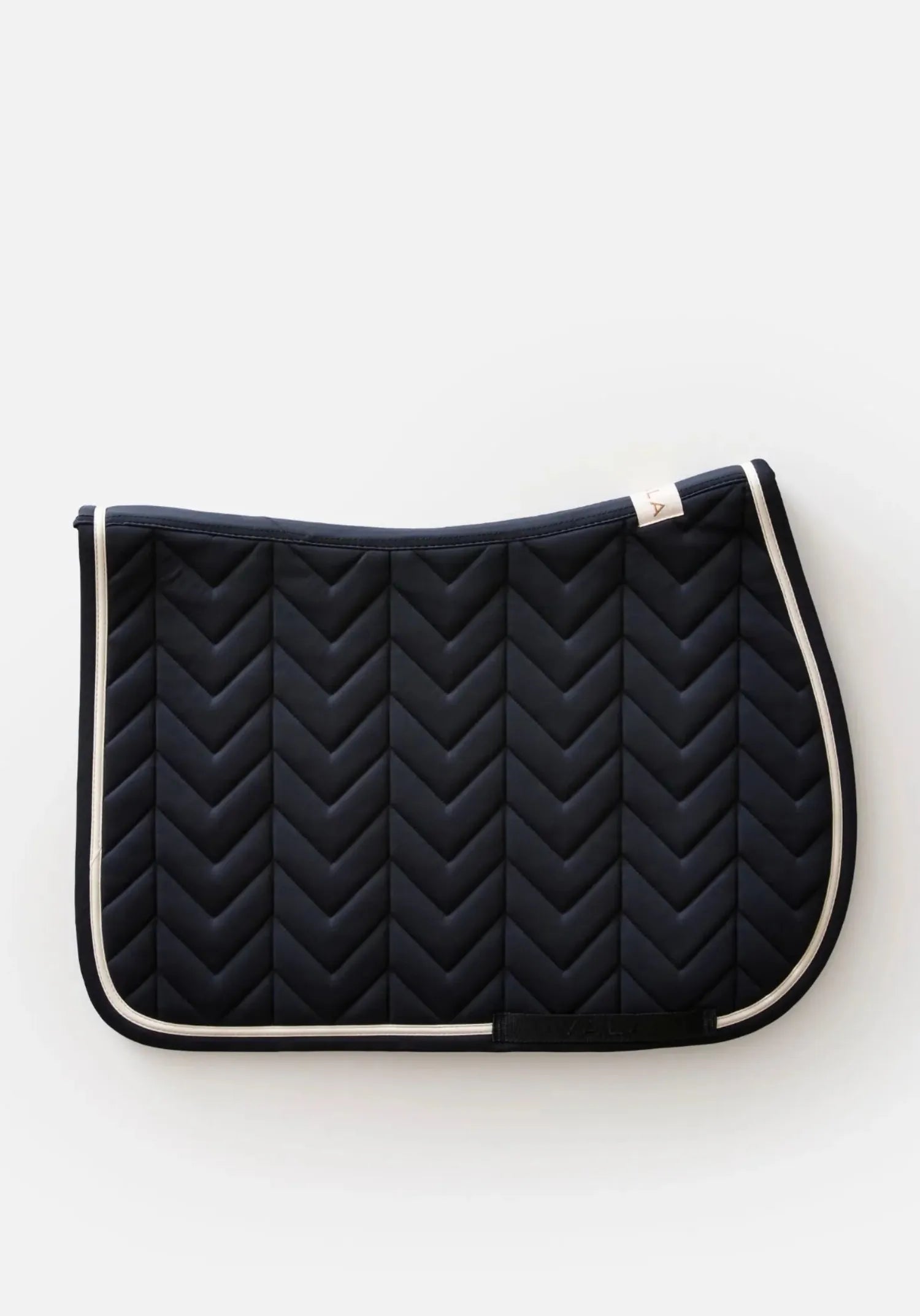 Vala Equestrian Saddle Pads English Full / Black Vala Equestrian Saddlepad Super Luxe Jump