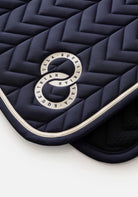 Vala Equestrian Saddle Pads English Full / Navy Vala Equestrian Saddlepad Super Luxe Dressage