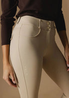 Vala Equestrian Womens Jodhpurs - Breeches Vala Equestrian Breeches Womens Ultimate Button Up
