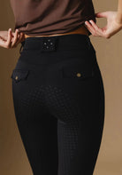 Vala Equestrian Womens Jodhpurs - Breeches Vala Equestrian Breeches Womens Ultimate Button Up