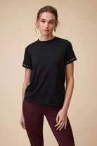 Vala Equestrian Womens Riding Tops - Jackets S / Black Vala Equestrian Tee Womens Training