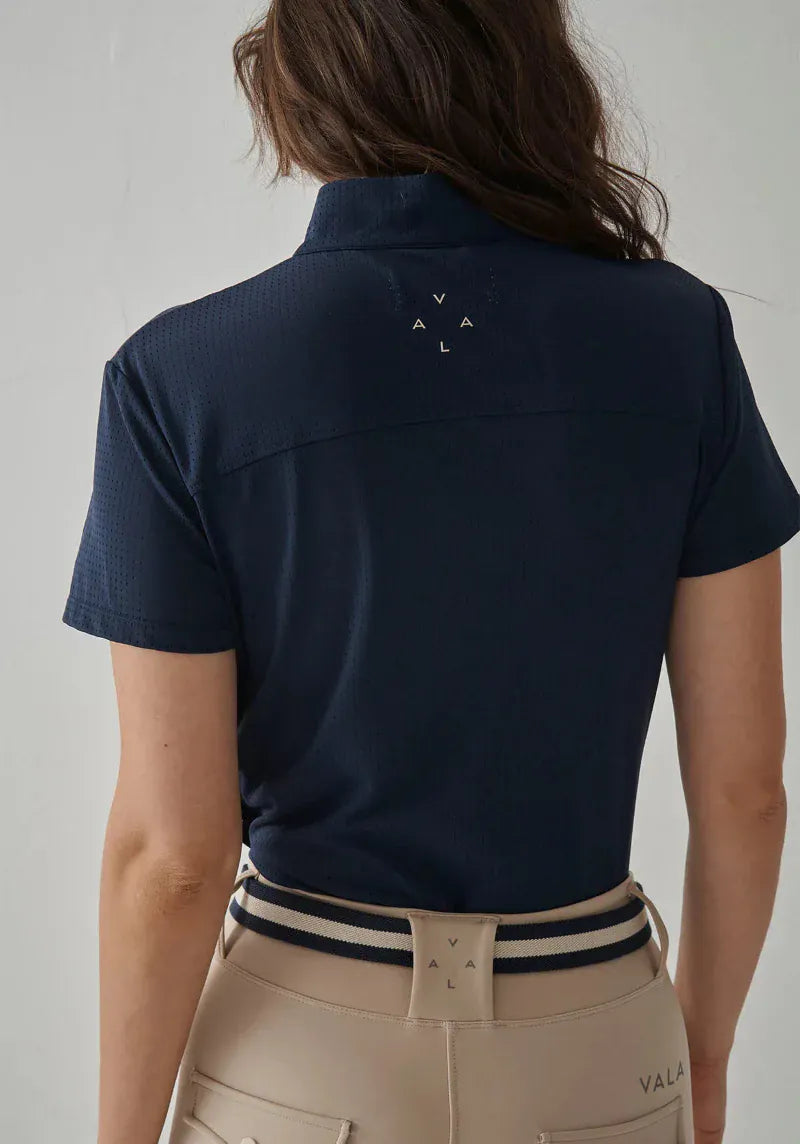 Vala Equestrian Womens Riding Tops - Jackets Vala Equestrian Shirt Womens Elsa Mesh