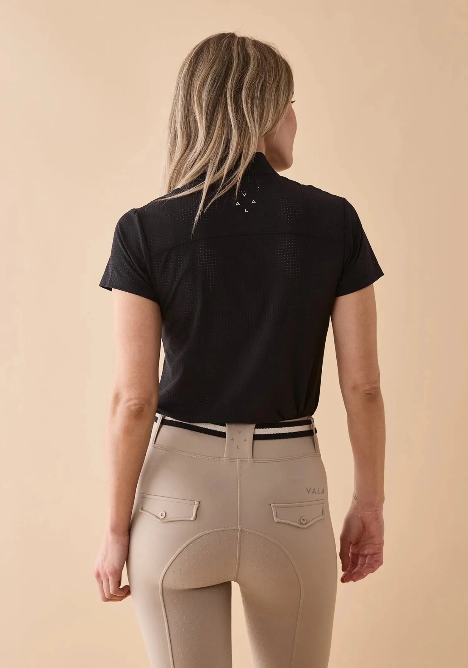 Vala Equestrian Womens Riding Tops - Jackets Vala Equestrian Shirt Womens Elsa Mesh