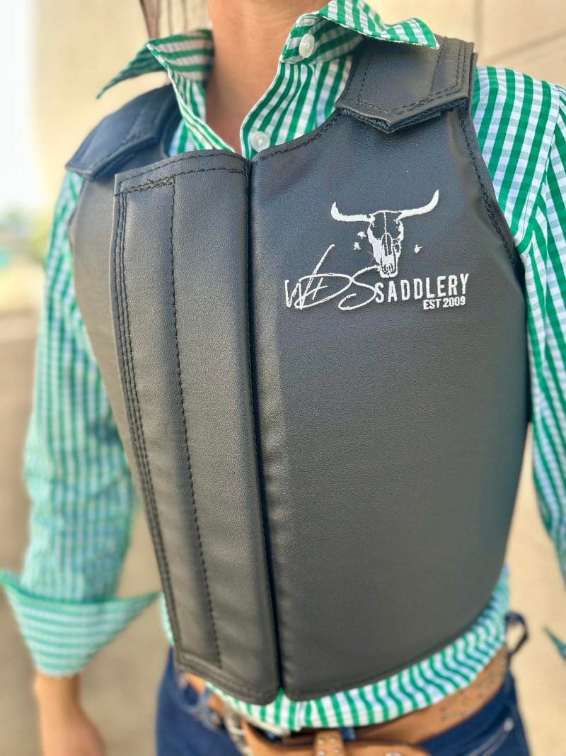 WDS Saddlery Pro Bull Riding Vest Adult – Gympie Saddleworld & Country ...