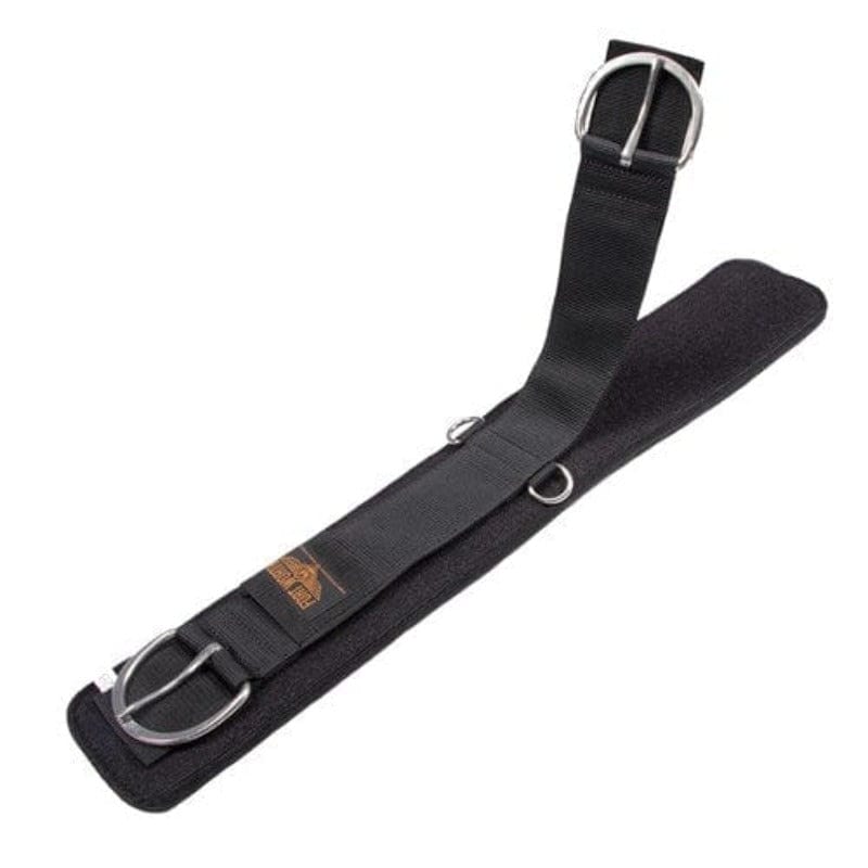 Weaver Girths 28in / Black Fort Worth Cinch with Removable Felt (FOR1575)