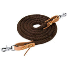 Weaver Reins 8ft / Brown Weaver Poly Roper Rein (WEA35-2027)