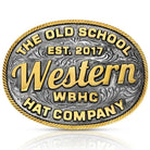 Whiskey Bent Hat Co Belt Accessories Montana Silversmiths Belt Buckle Whiskey Ranch Old School