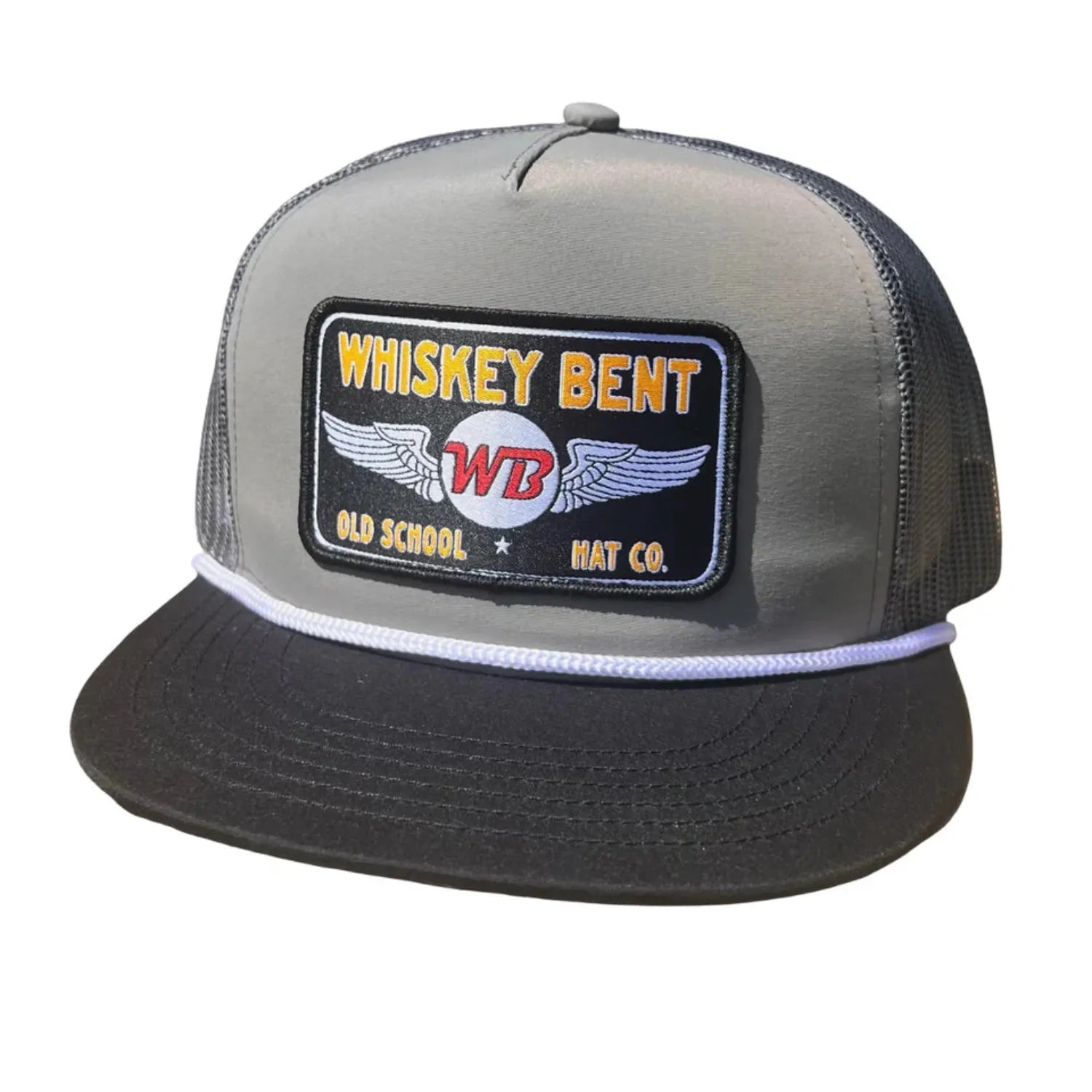 Whiskey Bent Hat Co Caps Grey Whiskey Bent Hat Co Cap Trucker Top Gun
