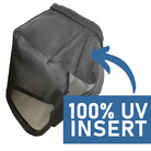 Wild Horse Australia Fly Masks - Bonnets Wildhorse Flyveil Ultimate UV with Mesh Ear & Ripstop Nose