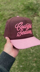 Wild Lace Caps Brown/Pink Wild Lace Cap Cowgirl Season
